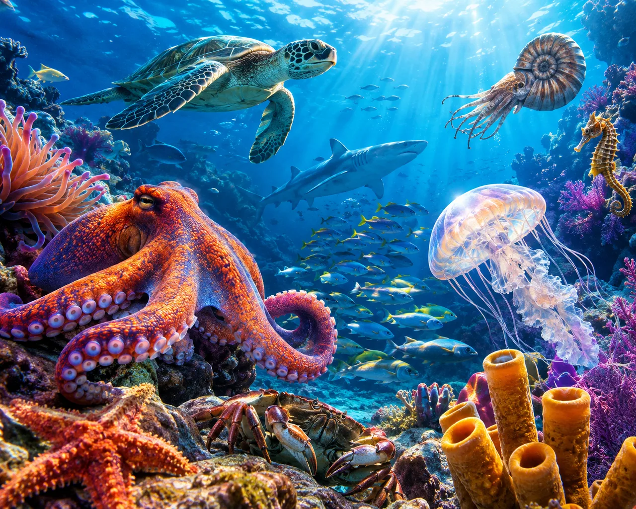 Illustration de la story « Diversifier la vie marine »